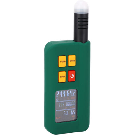 Testeur environnemental : température, humidité, hauteur LX, pression atmosphérique, bruit, pour bibliothèque, extérieur, atelier, DC 5V,de DEBUNS (1/4)