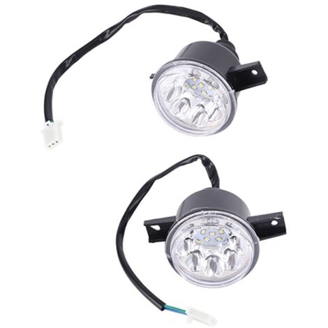 2 pièces de ampoules LED 12V pour phare avant gauche/droit, ATV, 150cc, 250cc,de DEBUNS (1/4)