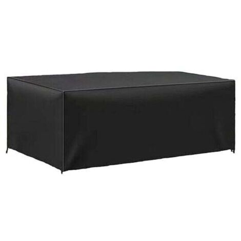 Housse Table de Jardin 180 x 120 x 74cm, Housse de Protection Bâche Résistante aux Intempéries et aux Déchirures 420D Oxford pour Mobilier Salon (1/4)