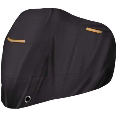 Housse de moto toutes saisons universelle imperméable contre le soleil et l'extérieur, tissu Oxford durable, bâche de garage pour moto (1/3)