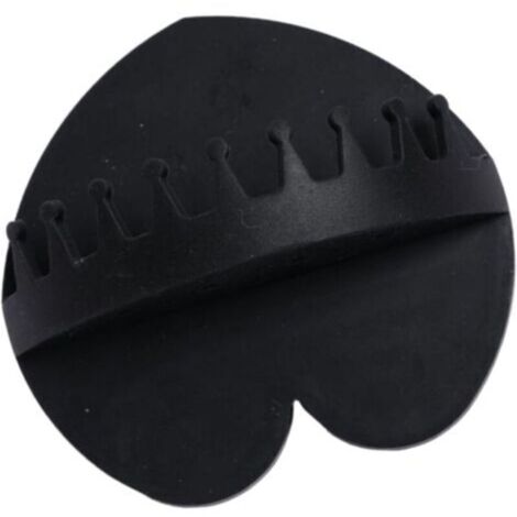 Collecteur de cheveux pour douche, attrape-chute en silicone, ventouse murale anti-encrassement, facile à installer, idéal pour la baignoire de (1/4)