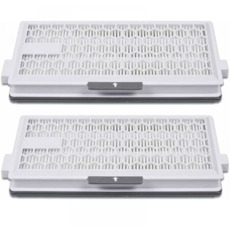 Lot de 2 filtres HEPA Airclean Plus 50 pour aspirateurs Miele Complete C3 Powerline, S8340 - Air Clean SF-HA 50 (1/4)