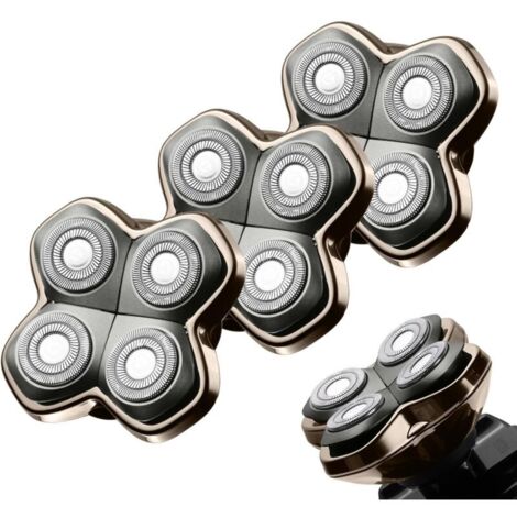 Têtes de rasoir de rechange Pro 4 pour rasoirs de tête Pitbulls Gold PRO, Silver PRO, Platinum PRO et Butterfly Kiss PRO (1 pièces) (1/4)