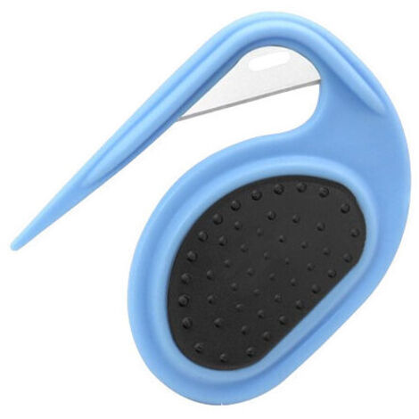 Peigne démêlant pour poils de chien, lame démêlante pour animaux de compagnie, peigne démêlant pour chat, coupe-nœuds (1/4)