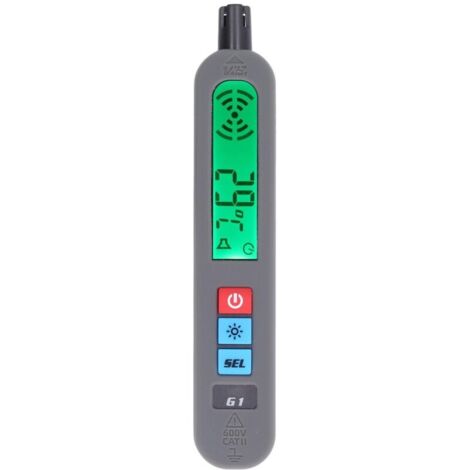 Détecteur de gaz combustibles BSIDE G1, testeur de fuite de gaz naturel, méthane, propane, essence, avec mesure de la température ambiante,de (1/4)