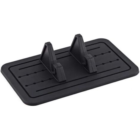 pour Support Silicone Telephone pour Support Telephone Voiture Tampon en Silicone,Support Universel de Berceau de Support de Bâti de Téléphone Portable de Tableau de Bord de Voiture de Gel de (1/4)