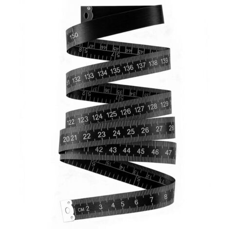 Mètre Ruban Double Face, Ruban Mètre Couturier Double Face - 150cm/60 pouces, Adapté à la Mesure de Taille Corporelle et Couture, Outil de Mesure pour Couture Manuelle (1/4)
