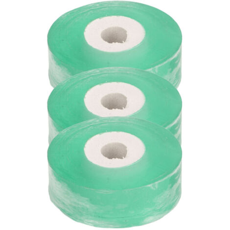 3pcs Ruban de greffage Professionnel Extensible Auto-adhésif Plantes Réparation Rubans de bourgeonnement pour Arbre Fruitier Floral Vert,DUBUNS (1/4)