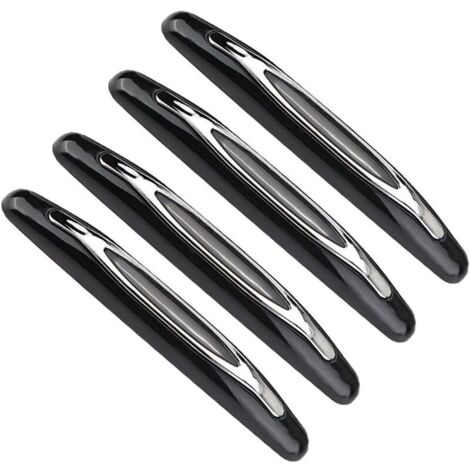 4 bandes Protection Porte De Voiture,Car Door Ding Protector,Protection Pare Choc Voiture,Pare-Chocs en Métal De Voiture,Accessoires De Voiture Extérieurs,Déflecteur/Bande De Protec