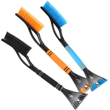 2Pièces Grattoir Voiture Givre,Grattoir à Glace et Brosse à Neige 2 en 1 d'hiver Amovible,Grattoir Pare Brise,pour Voitures Pare Brise et Carrosserie,Voitures,Camions et SUV