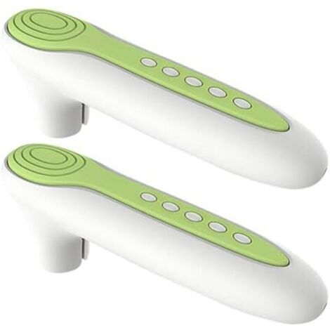 2 Pièces Couvre Gant en Silicone pour Poignée de Porte, Une Merveilleuse Solution pour Protéger Votre Poignée de Porte des Collisions et de L'électricité Statique (Color : Green) (1/3)