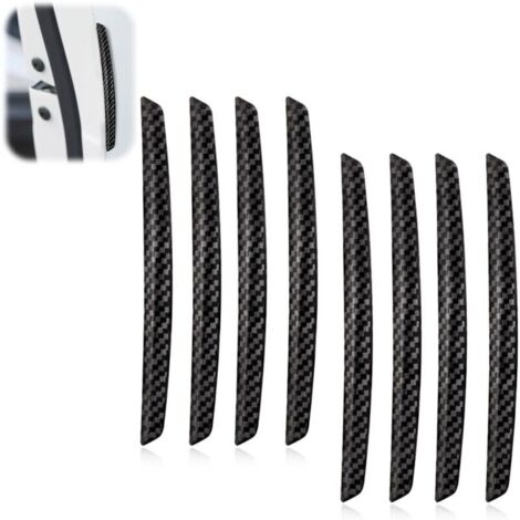 8 Pièces Protecteur de Bord de Porte de Voiture, Noir Protection de en PVC, Voiture protecteurs de Porte Joint, Protecteur de Bord de Porte de Voiture, Universel Accessoires de Véhicule (1/4)