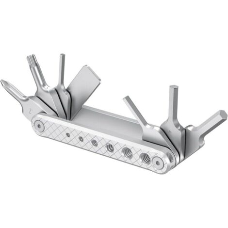 Set d'Outils avec Tournevis et Clés, Set d'outils avec Sept Outils Fonctionnels Inclus - 2213D (1/4)