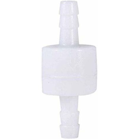 Clapet anti-retour en ligne pour carburant, huile, eau, gaz, air à sens unique, durable pour eau, carburant, air liquide (1/4)