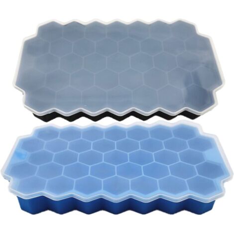 Bac à glaçons, bac à glaçons pour faire des glaçons hexagonaux, comprend 2 bacs/// (1/4)