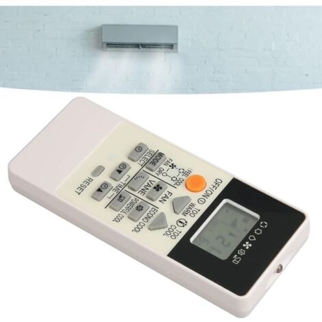 Télécommande de Remplacement pour Climatiseur RU18A, Petits Boutons Sensibles Contrôleur de Climatiseur pour la Maison (1/4)