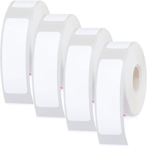 Étiquettes autocollantes EINNENFFER 14x30 mm, 4 rouleaux x 240 feuilles, adhérence forte, tri maison/bureau/commerce (1/4)