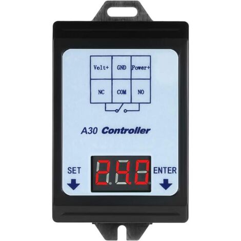 Module de Surveillance de Tension, Carte Contrôleur de Relais de Retard A30-U1 DC 0-99.9V pour la Détection de Tension de Contrôle de Sous-tension de Surtension (1/5)