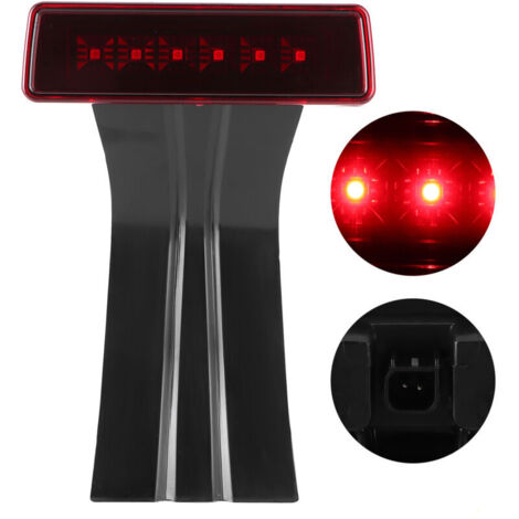 Feu arrière LED lumineux étanche IP68 lentille rouge pour Jeep Wrangler JK 2/4 portes 2007-2018,de (1/4)