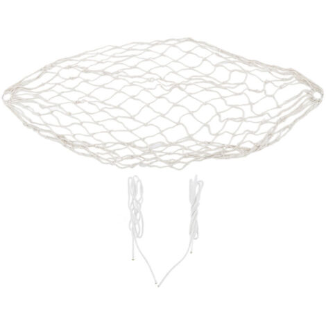 Hamac en corde de coton tissé à la main, capacité de 264,6 lb, hamac portable en maille de corde de coton pour extérieur, intérieur, patio, cour,DUBUNS (1/4)
