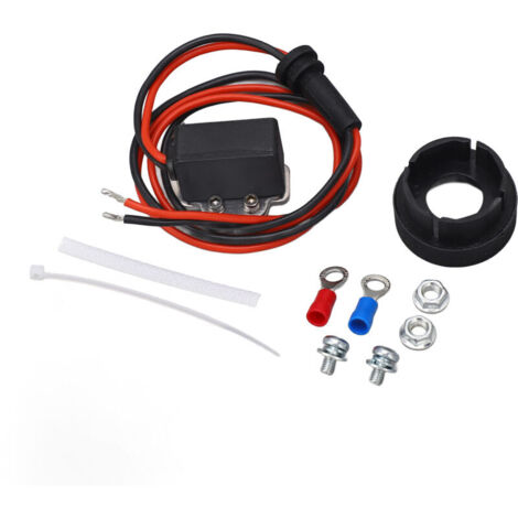 Kit de conversion d’allumage électronique modèle 1281 pour les modèles de véhicules avec moteur V8 huit cylindres 260, 289, 302, 351, 352, 390 et 427 (serre-câble non inclus)