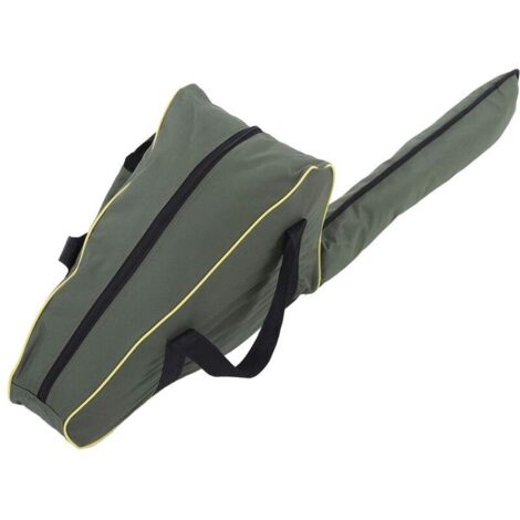 Sac de rangement portable en tissu Oxford pour tronçonneuse, étui de transport pour tondeuse à gazon, boîte de protection (vert) (1/5)