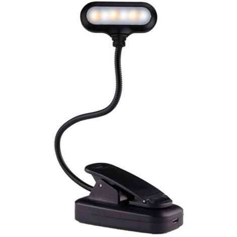 Lampe de bureau avec protection oculaire, lampe de chevet pliable absorbante pour dortoir, lampe de lecture et d'apprentissage pour enfants avec clip, lampe de bureau créative..