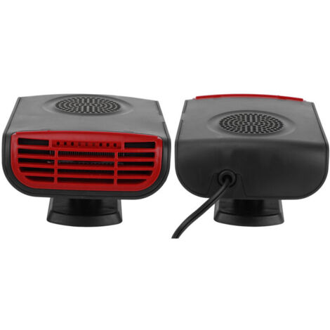 Chauffage à Air 150W 12V, ventilateur de voiture, dégivreur de pare-brise rotatif à 360 degrés pour l'hiver