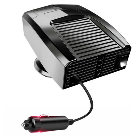Chauffage de voiture, dégivrage et désembuage de la neige, 12v, noir (1/4)