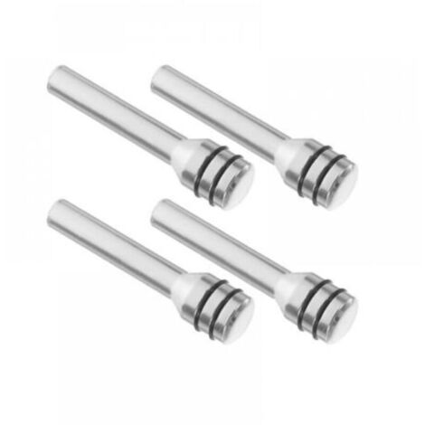 Bouton de verrouillage de porte de voiture en métal, 4 pièces, couvre-barres de verrouillage de porte universels en alliage d'aluminium (1/4)
