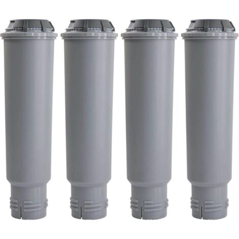 Lot de 4 cartouches filtrantes pour machines à café Krups F088 EA829S, Jura, Nivona, Melitta Barista TS, Nivona, Siemens, FilterLogic CFL-701B