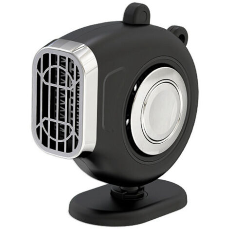 Chauffage de voiture 3 en 1, ventilateur de chauffage automatique réglable 12 V 120 W, tableau de bord de véhicule, chauffage électrique, ventilateur de refroidissement, dégivreur de pare-brise, désem