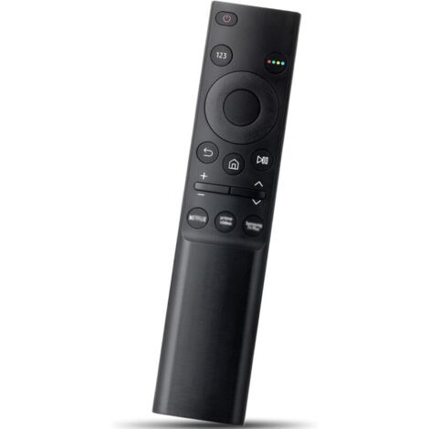 x Télécommande de remplacement pour téléviseur S - Télécommande infrarouge avec Netflix, Prime Video, Samsung TV Plus et boutons d'accès rapide. Compatible avec les téléviseurs intelligents Samsung. (1/4)