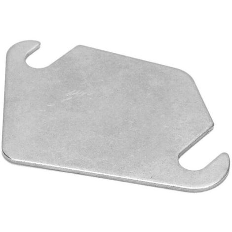 Plaque EGR, Plaque de Soupape EGR de Voiture, Joint EGR en Acier Inoxydable, Plaque de Bloc EGR, Plaque D'obturation EGR pour Moteurs 1.4 1.6 (Sans trou).. (1/4)