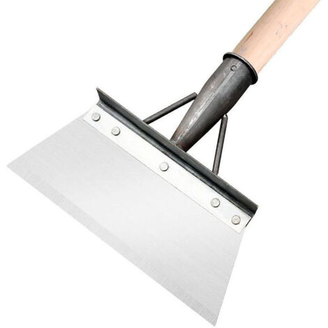 Pelle a glace plate en acier inoxydable 30cm outil de desherbage multifonctionnel pour desherbage, plantation, ferme, jardin..