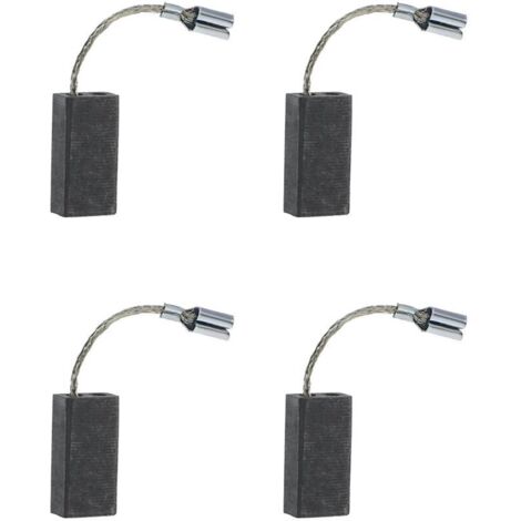 Lot de 2 paires de balais de carbone 5 x 8 x 15 mm avec coupure automatique compatibles avec les taille-haies électriques QUICAST 600 W GHT GHT600A1