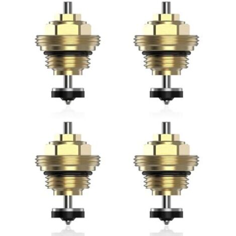 Insert de vanne M30 x 1,5 pour chauffage au sol : 4 accessoires de collecteur pour actionneur de chauffage au sol (1/4)