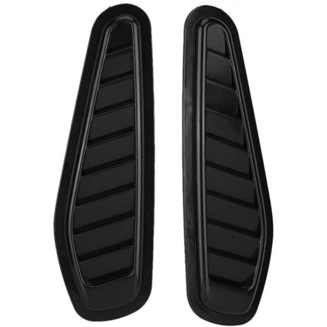 Grilles d'aération universelles pour voiture, 2 pièces, couvercles de ventilation pour capot, pièces de rechange (1/4)