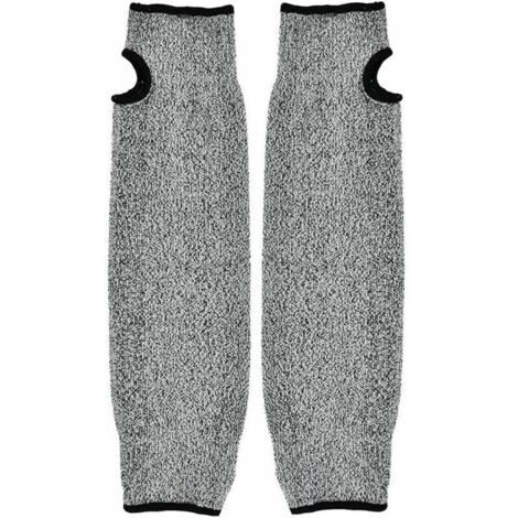 Manchon de protection pour bras, manchon pour bras de sécurité, Gants de travail à manches longues anti-abrasion résistant aux coupures HPPE pour jardin, cuisine et travaux agricoles (35cm) (1/4)