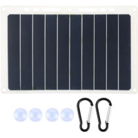 Panneau Solaire, Chargeur Solaire USB, Chargeur De Panneau Solaire, Chargeur De Panneau Solaire pour Chargeur Solaire Panneau Solaire Camping en Plein Air