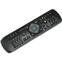 Remplacement universel de contrôleur intelligent sans fil de télécommande de TV pour PHILIPS LCD TV Smart Digital HDTV noir