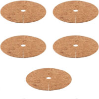 Protection des plantes - Cache-plantes - Isolation naturelle contre le gel et les variations de température - Lot de 5 - Pour pots de fleurs, arbustes et jeunes arbres