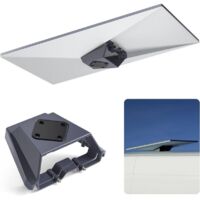 YSOOUA 4 Pinces U Fixation Coffre De Toit Universelles - Supports Solides Pour Barres De Toit - Kit Complet