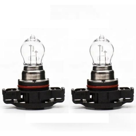 2x Ampoule PS19W 12V 19W PG20/1 voiture moto scooter éclairage feux brouillard stationnement position recul lampe jour, transparent