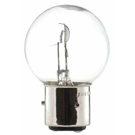 Ampoule BA21D 12V 45/40W    2 filaments pour tracteur et voiture    Éclairage universel    Luminosité optimale