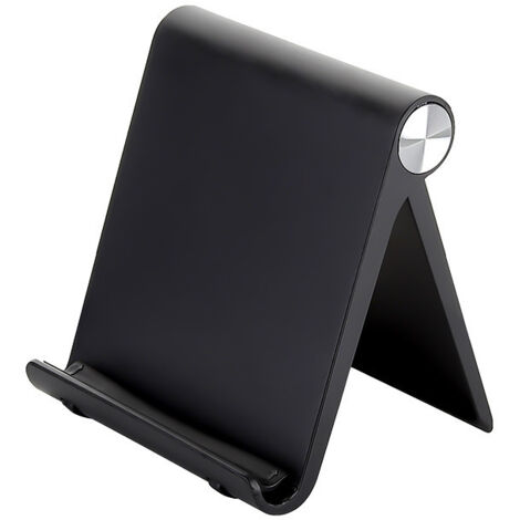 Support tablette réglable de bureau avec support pour téléphone portable pliable compatible avec iPhone 17 Pro Max Air 16 15 14 iPad Pro Air Mini et Galaxy Tab A11 S11 Lite Galaxy S25 Ultra S24 en cou