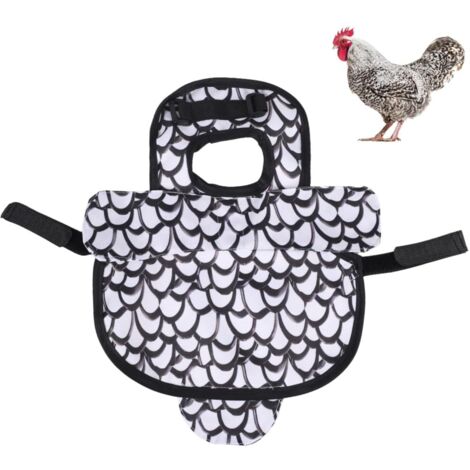 Selle de Poulet,Tabliers pour Poules avec Sangles Réglables,Protection des Plumes de Volaille D'extérieur,Accessoires pour Poules (1/5)