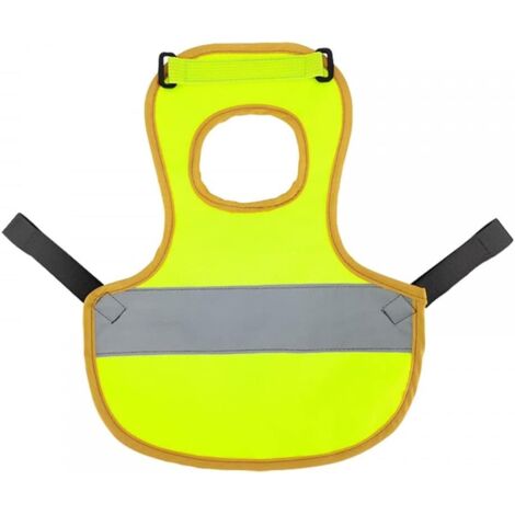 Gilet Réfléchissant pour Poulet,Tablier de Selle de Poule de Volaille avec Sangle Réglable pour Canard de Poulet (1/5)