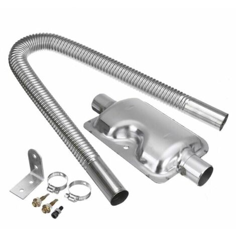 Chauffage Diesel Air Parking 600Mm Tuyau D'Echappement 24Mm Silencieux Silencieux Set Kit