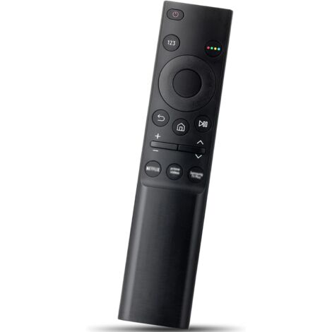 x Télécommande de remplacement pour téléviseur S - Télécommande infrarouge avec Netflix, Prime Video, Samsung TV Plus et boutons d'accès rapide. Compatible avec les téléviseurs intelligents Samsung.